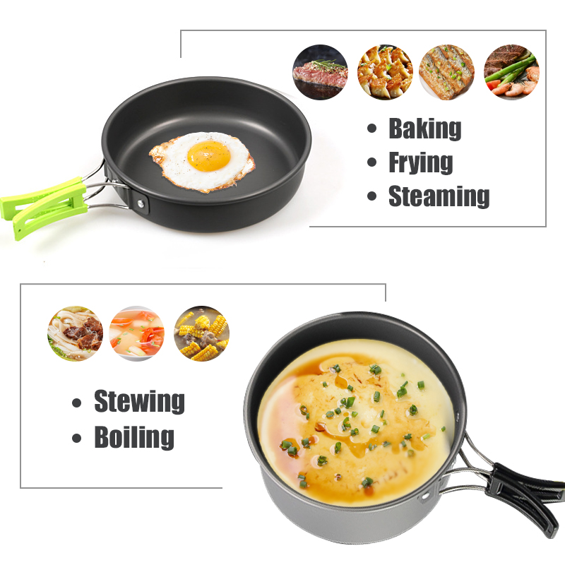 WESTTUNE Camping Cookware Kit  - Camping Outdoor Cooking Table のレビューと価格