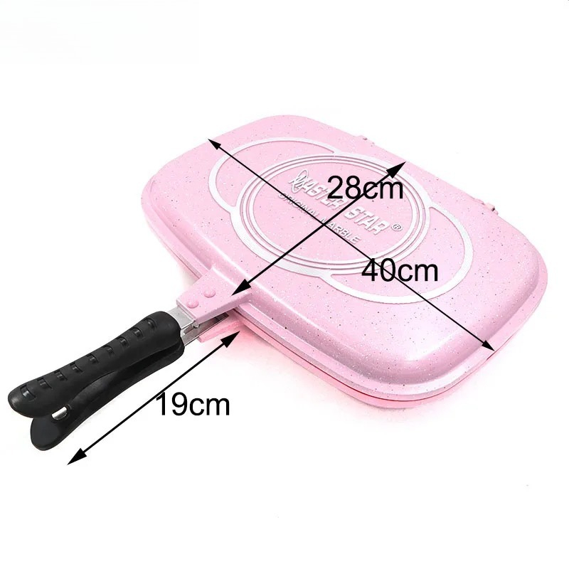 Double Sided Fry Pan, Die-Cast - Camping Cooking Without Gas のレビューと価格