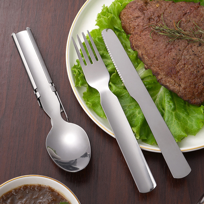4Pcs/Set Portable Stainless St - Camping Cooking Set Jetboil のレビューと価格