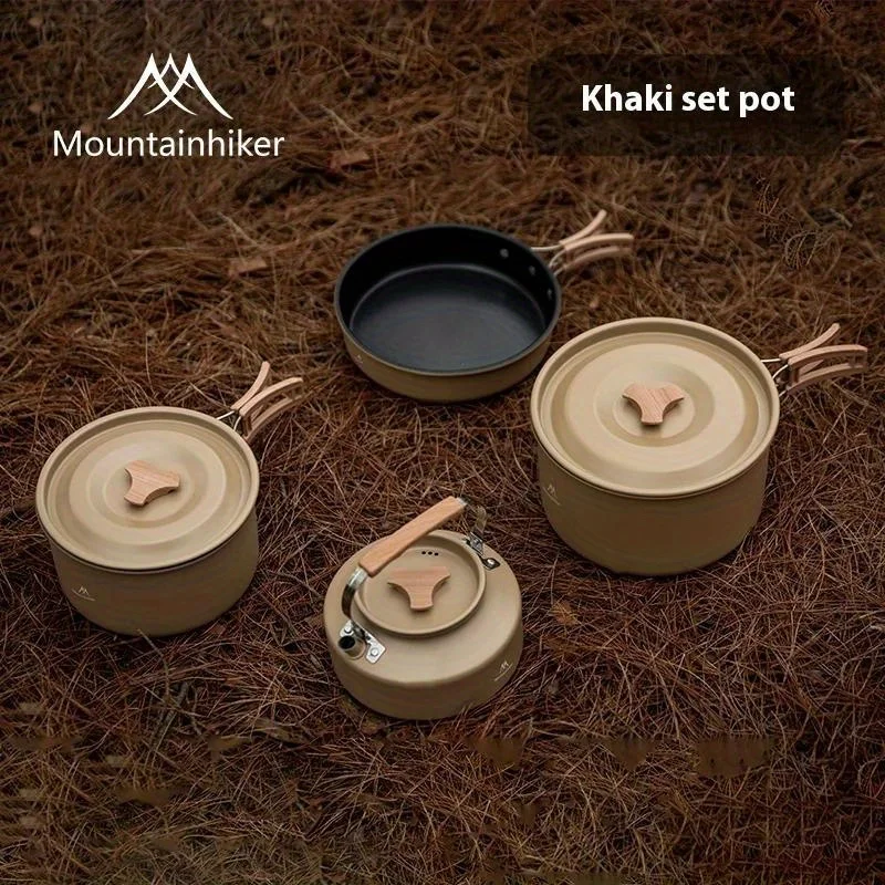 Mountainhiker new set pot kett - Camping Cooking Set 2 Person のレビューと価格