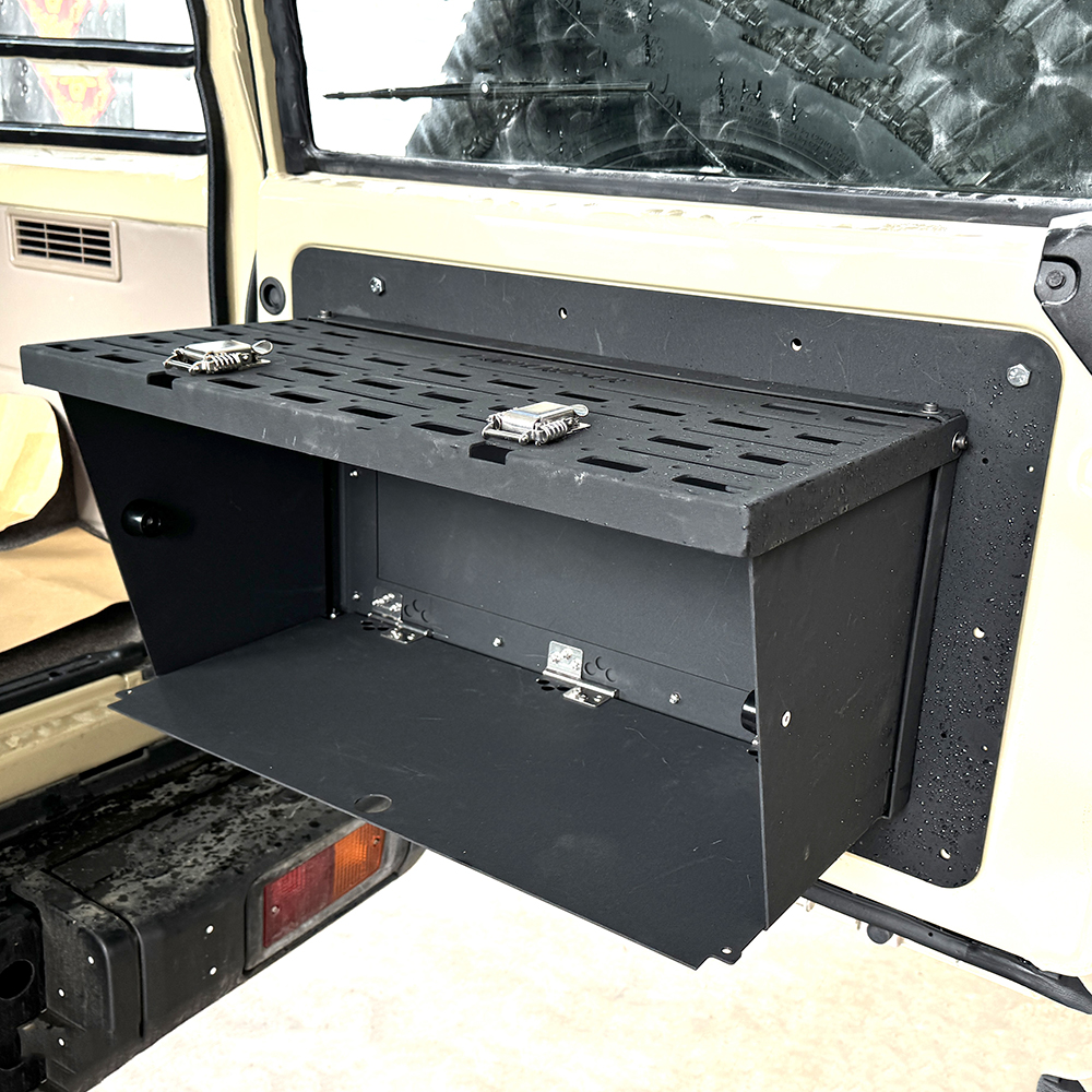 Alloy Rear Door Folding Drop D - Camping Cooking Organizer のレビューと価格