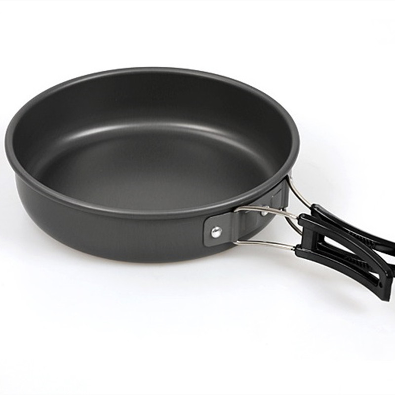 Outdoor Folding Nonstick Flat  - Camping Cooking Set 2 Person のレビューと価格