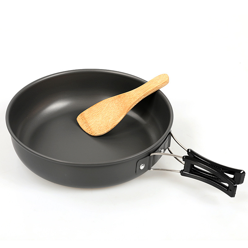 Outdoor Folding Nonstick Flat  - Camping Cooking Set 2 Person のレビューと価格
