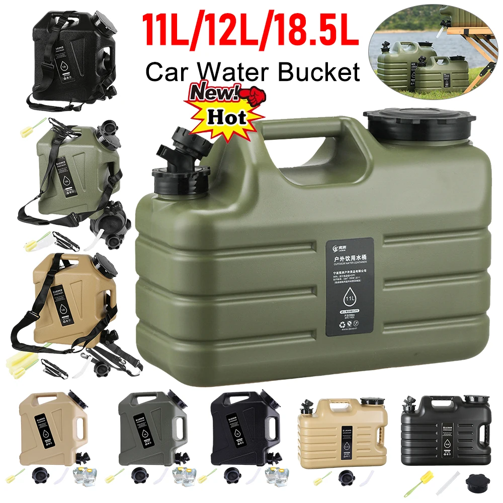 11/12/18.5L Water Bucket Large - Camping Cooking And Drinking のレビューと価格