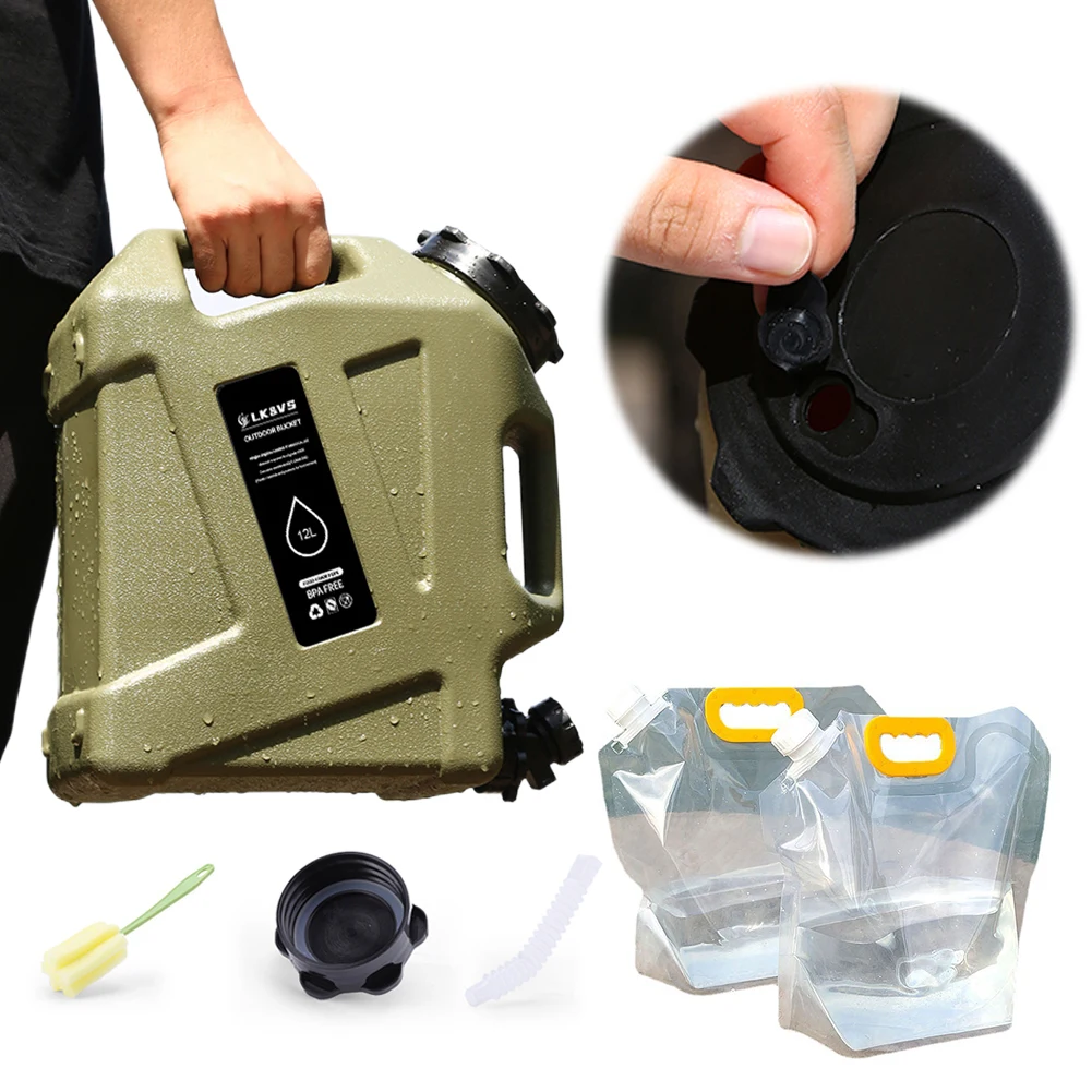 11/12/18.5L Water Bucket Large - Camping Cooking And Drinking のレビューと価格