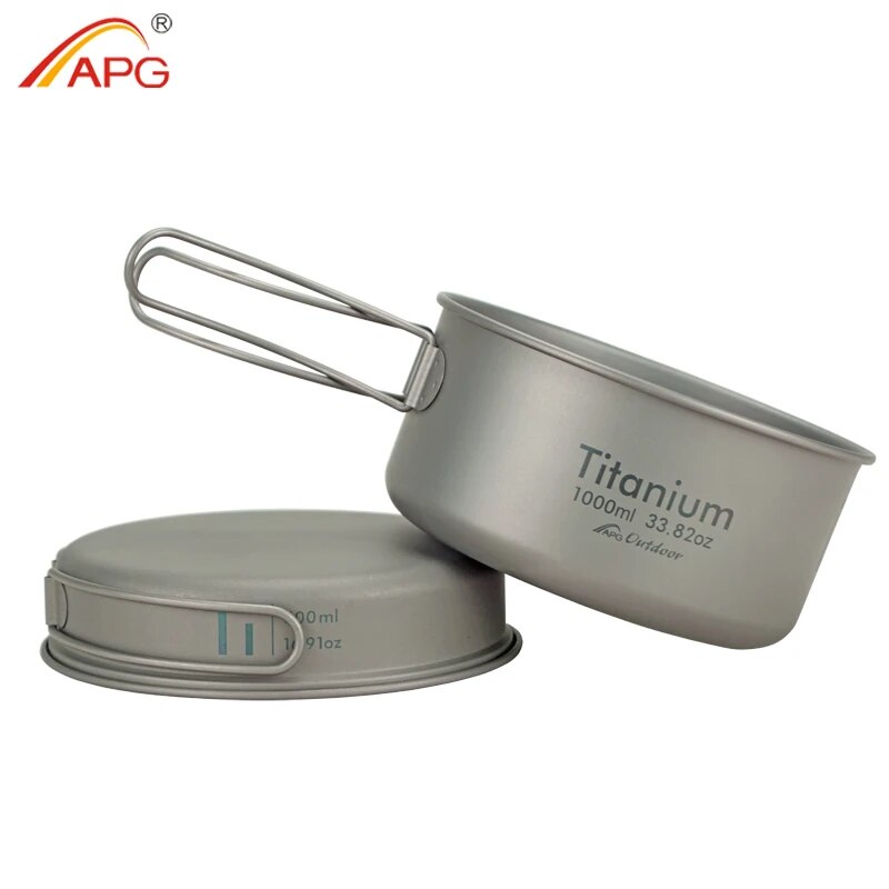 APG Ultralight Titanium Pan Ou - Camping Cooking Basket のレビューと価格
