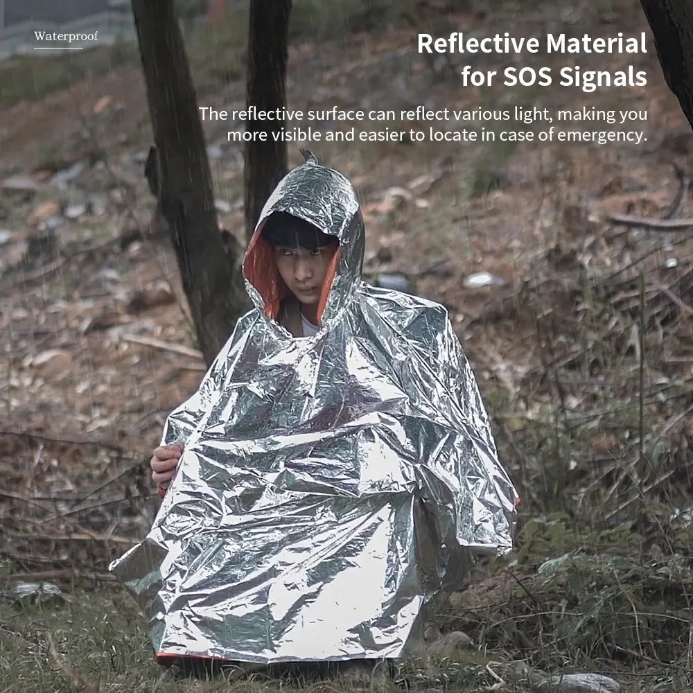 Emergency Raincoat Poncho Wate - Camping Cooking Apron のレビューと価格