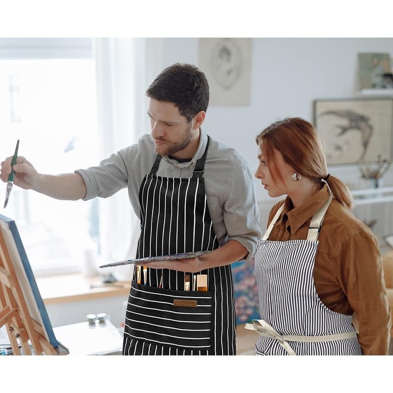 2 Pack Cooking Aprons for Wome - Camping Cooking Apron のレビューと価格