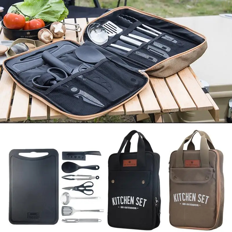 8pcs Camping Kitchen Cookware  - Camping Cooking Set Jetboil のレビューと価格