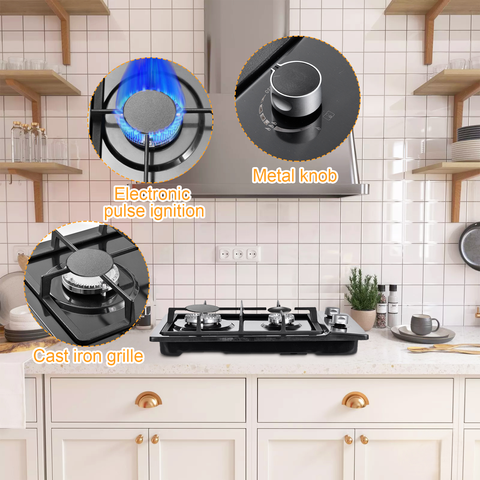 Dual Fuel Propane Stove Indoor - Camping Cooking Without Gas のレビューと価格