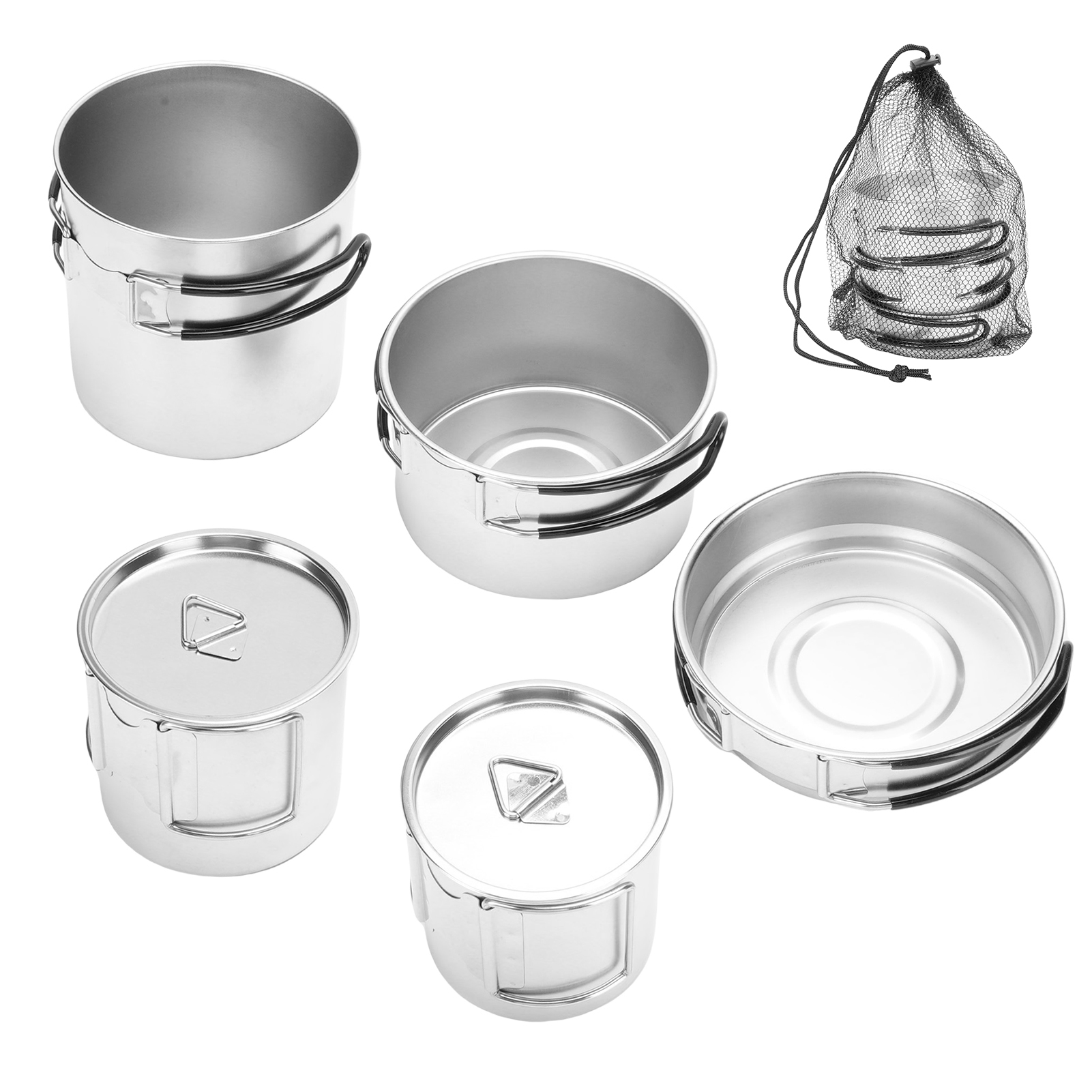 Stainless Steel Camping Cookin - Camping Cooking And Drinking のレビューと価格
