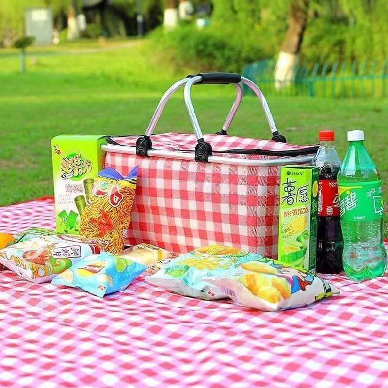 Large Capacity Insulated Picni - Camping Cooking Basket のレビューと価格