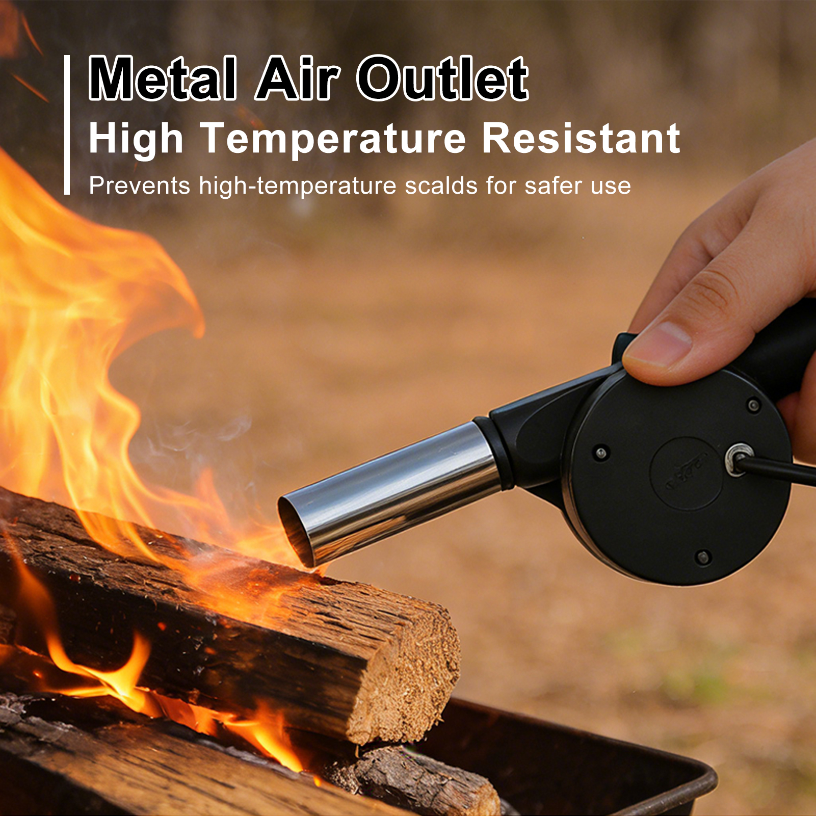 Outdoor Cooking BBQ Fan Air Bl - Camping Cooking Without Gas のレビューと価格