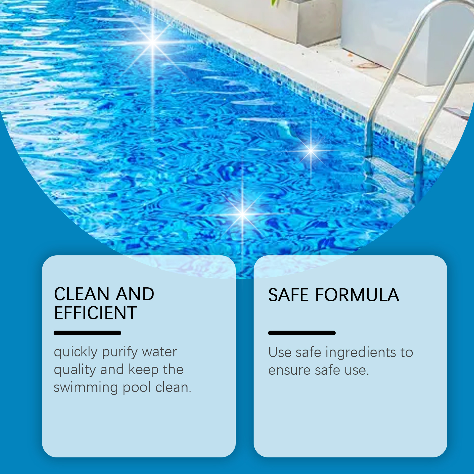 100g Swimming Pool Cleaning Ef - Water Purification Tablet のレビューと価格