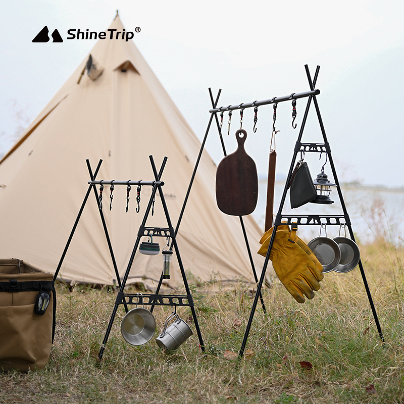 Shine Trip Outdoor Camping Tri - Camping Outdoor Cooking Table のレビューと価格