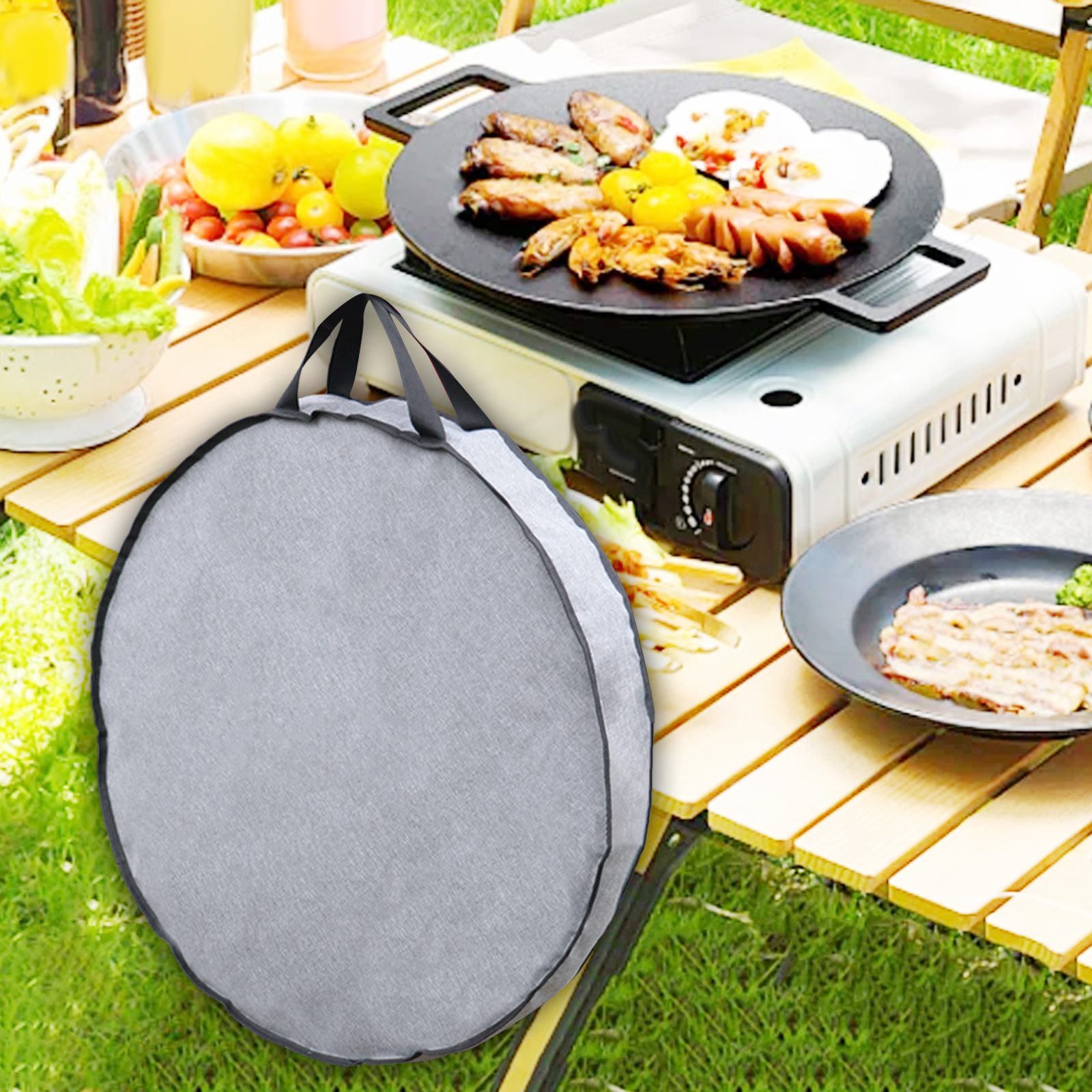Camping Skillet Bag Portable C - Camping Cooking Organizer のレビューと価格