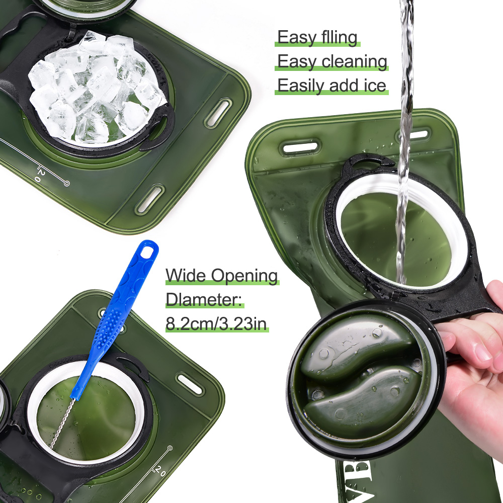 Hydration Bladder 1.5L/2L/3L L - Camping Cooking Bag のレビューと価格