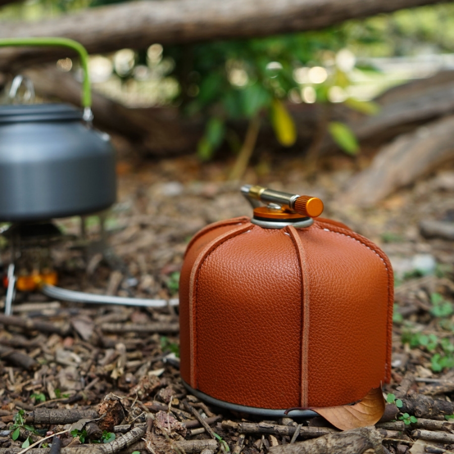 1 pc Camping Flat Gas Tank Lea - Camping Cooking Equipment Gas のレビューと価格