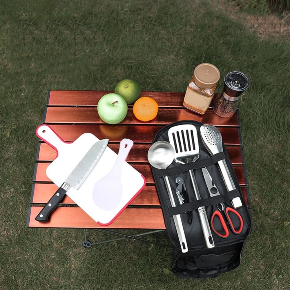 2024 Picnic Utensil Set Storag - Camping Cooking Organizer のレビューと価格