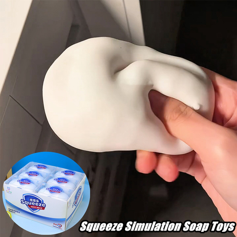 Soft Fake White Soap Squishy S - Fire Starter Cube のレビューと価格