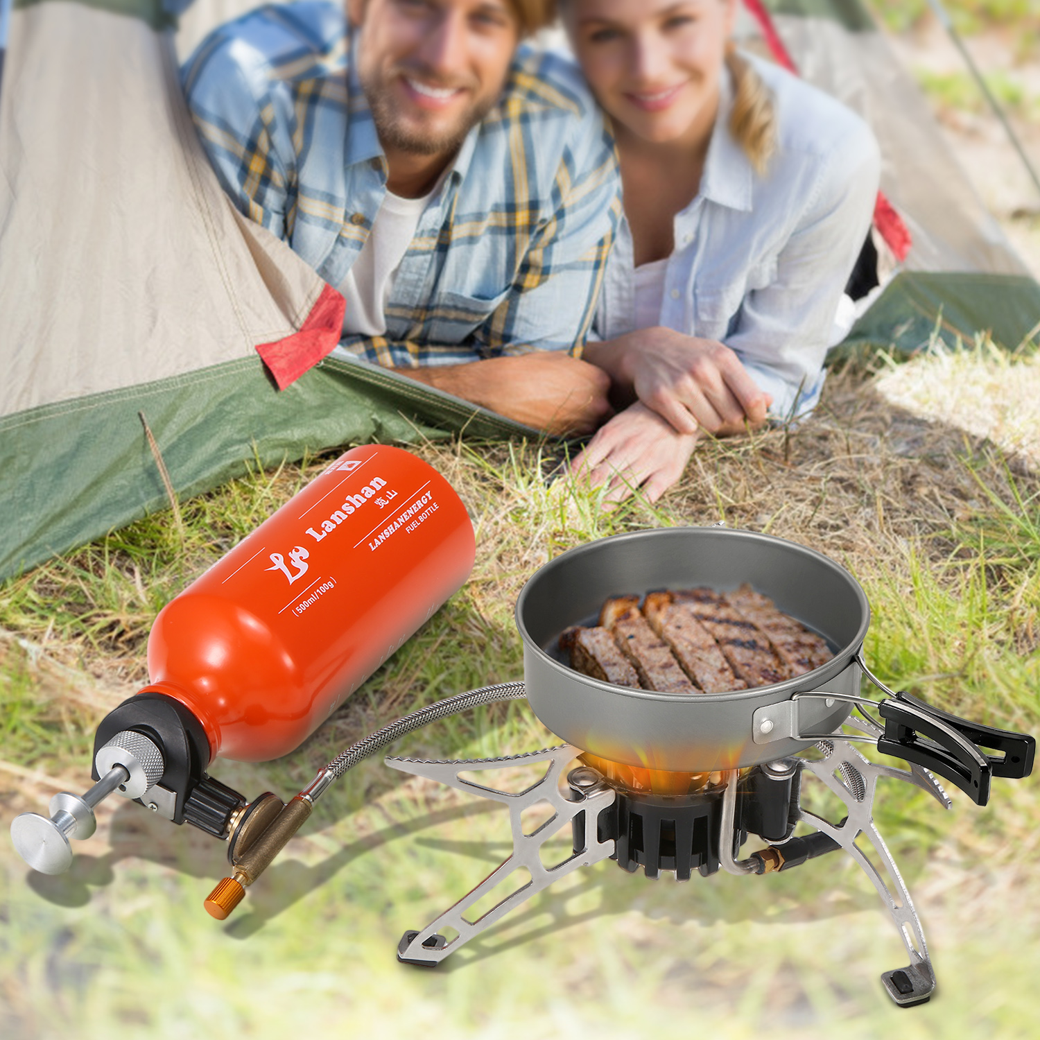 Lixada Outdoor Camping Multi F - Camping Cooking Equipment Gas のレビューと価格