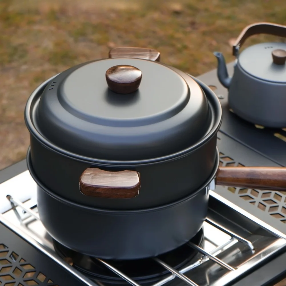 3L Camping Cooking Pot Set Alu - Camping Cooking Equipment のレビューと価格