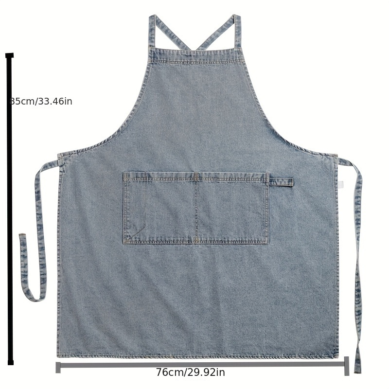 1pc Premium Denim Apron - Heav - Camping Cooking Apron のレビューと価格