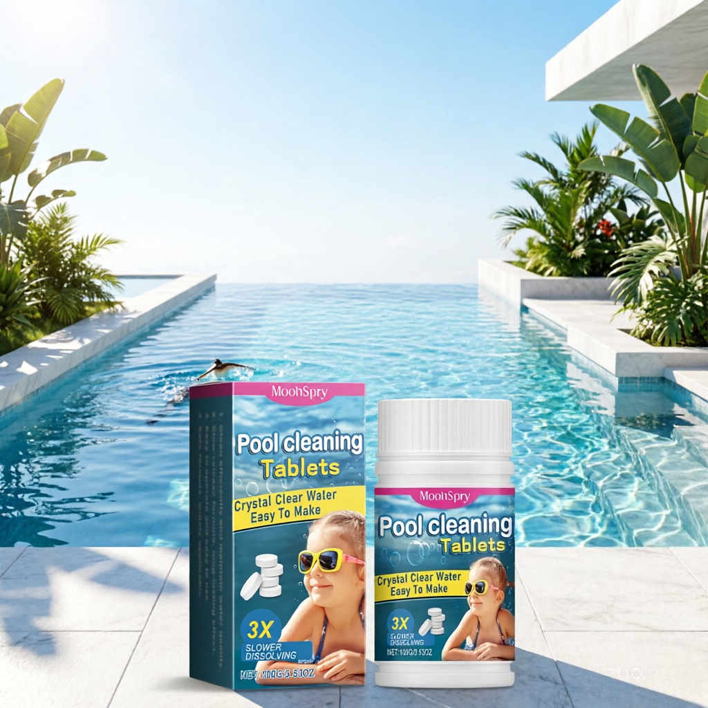 Home Pool Cleaning Slow-Releas - Water Purification Tablet のレビューと価格