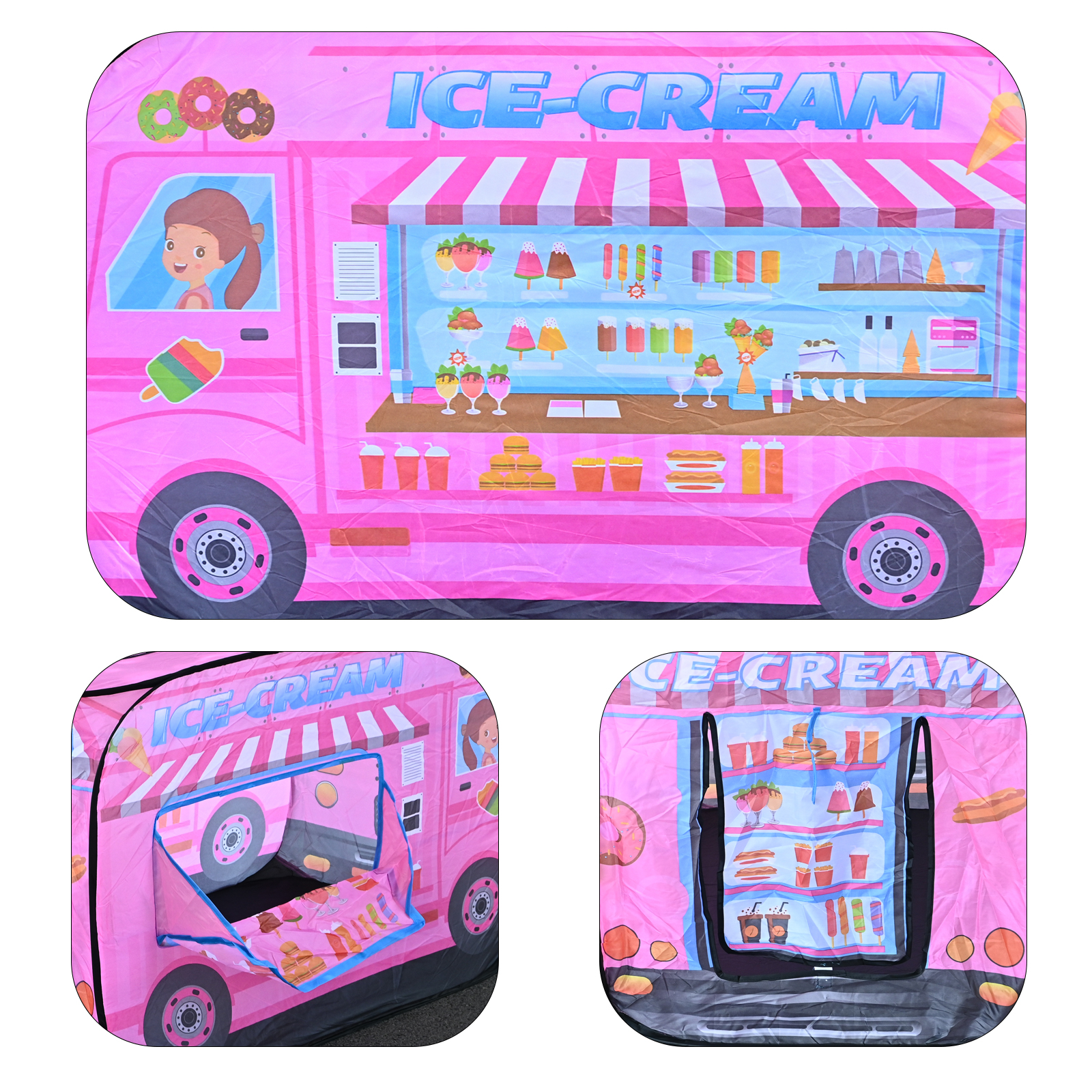 Pink Ice Cream Desserts, Car G - Campfire Cooking In Another World のレビューと価格