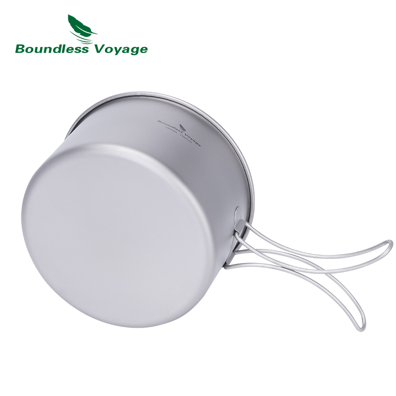 Boundless Voyage Titanium Pot  - Camping Cooking Set 2 Person のレビューと価格