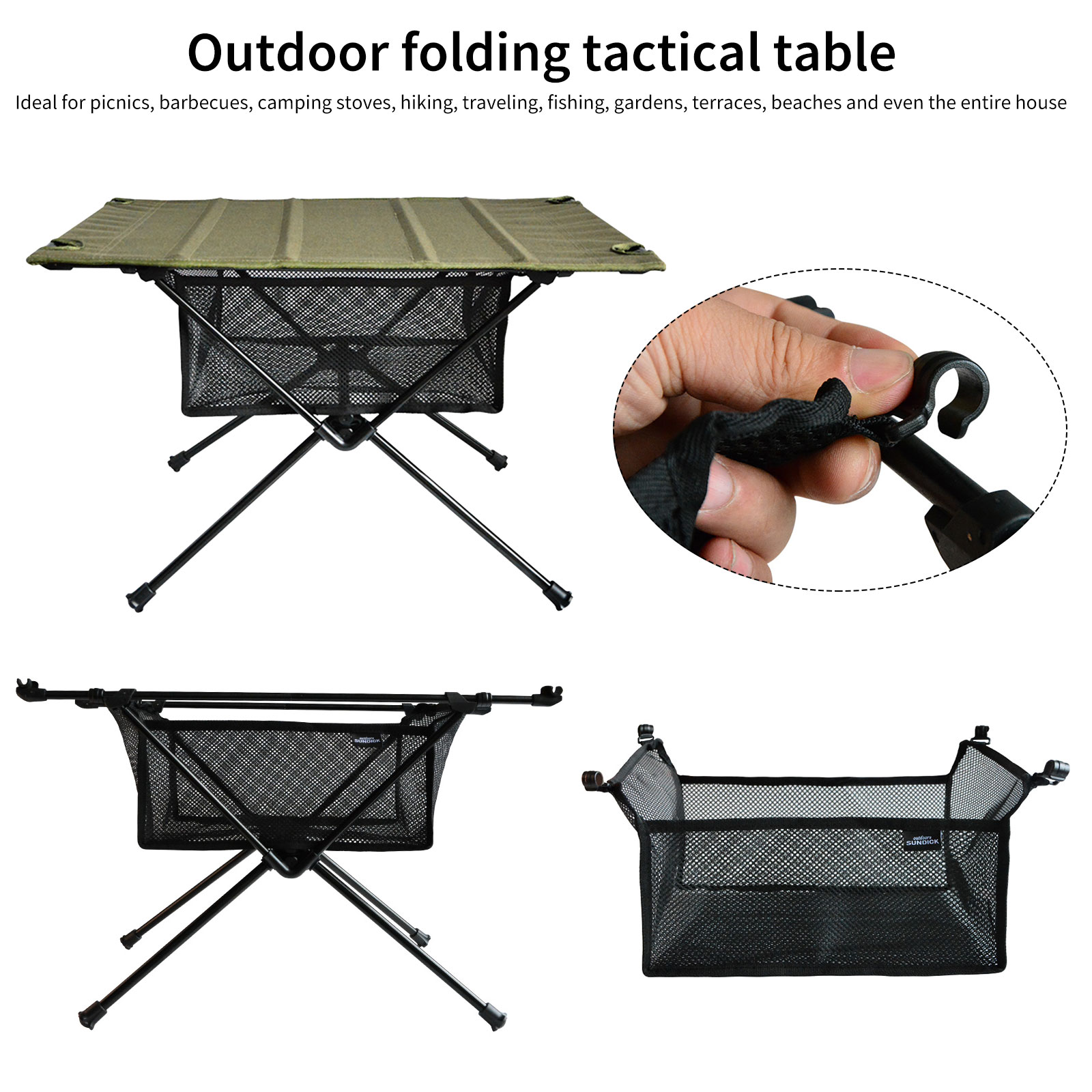 Mesh Basket Organizer Camping  - Camping Cooking Basket のレビューと価格