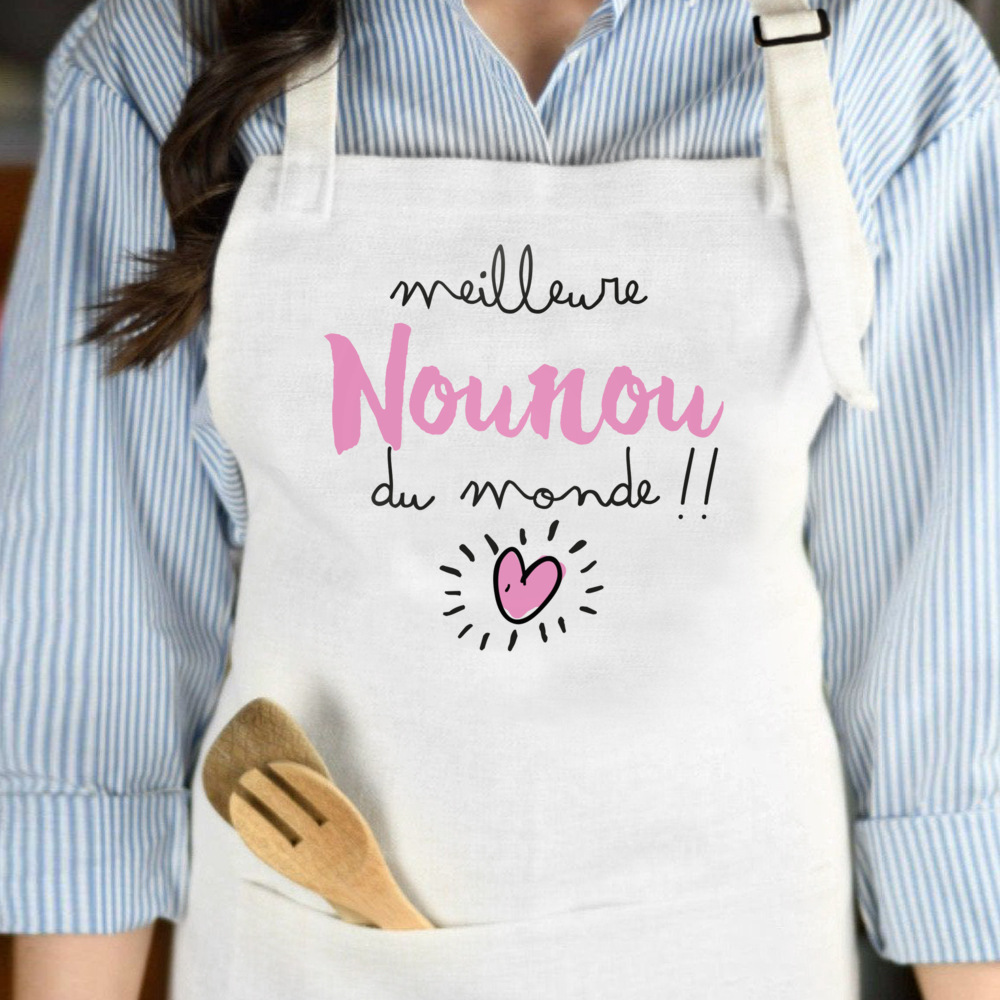 Best Nanny in The World French - Camping Cooking Apron のレビューと価格