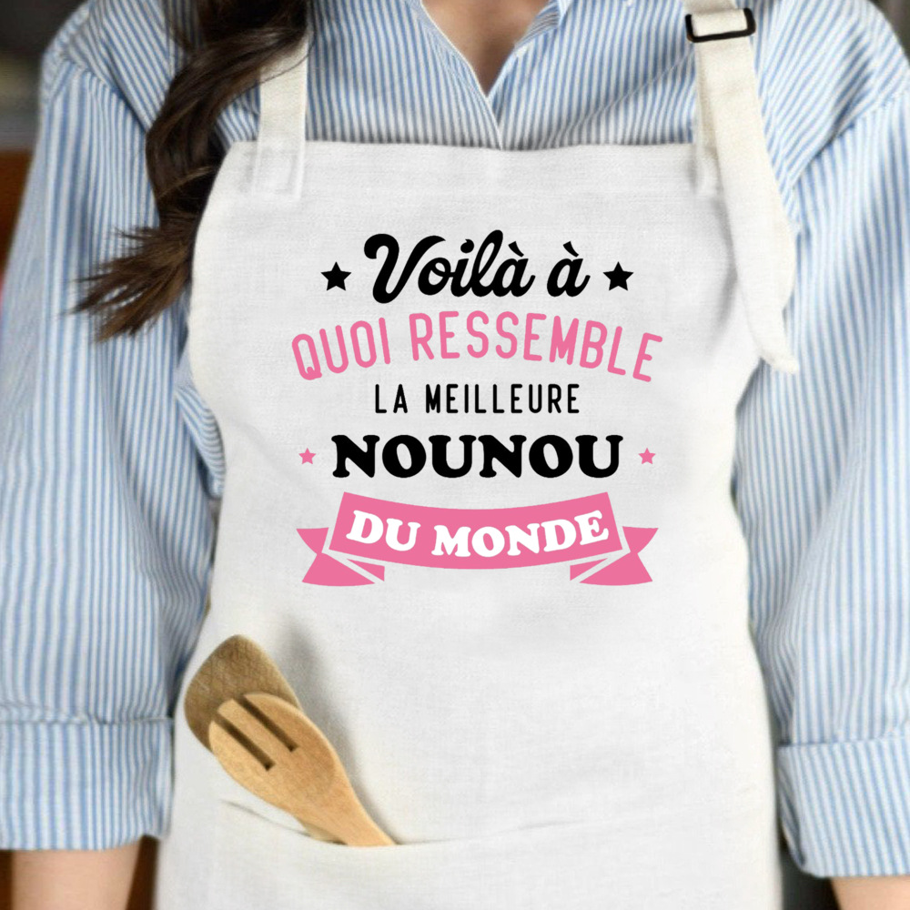 Best Nanny in The World French - Camping Cooking Apron のレビューと価格