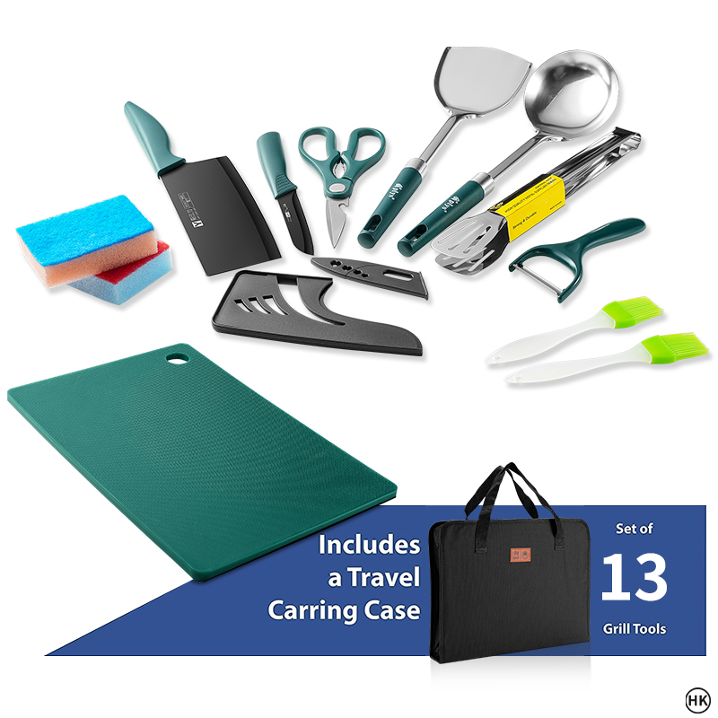 13PCS Camping cooking set, cam - Camping Cooking Accessories Set のレビューと価格