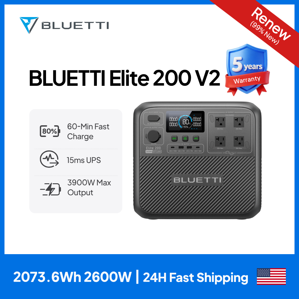 【Renew】BLUETTI Elite 200 V2 Po - Camping Cooking Equipment のレビューと価格