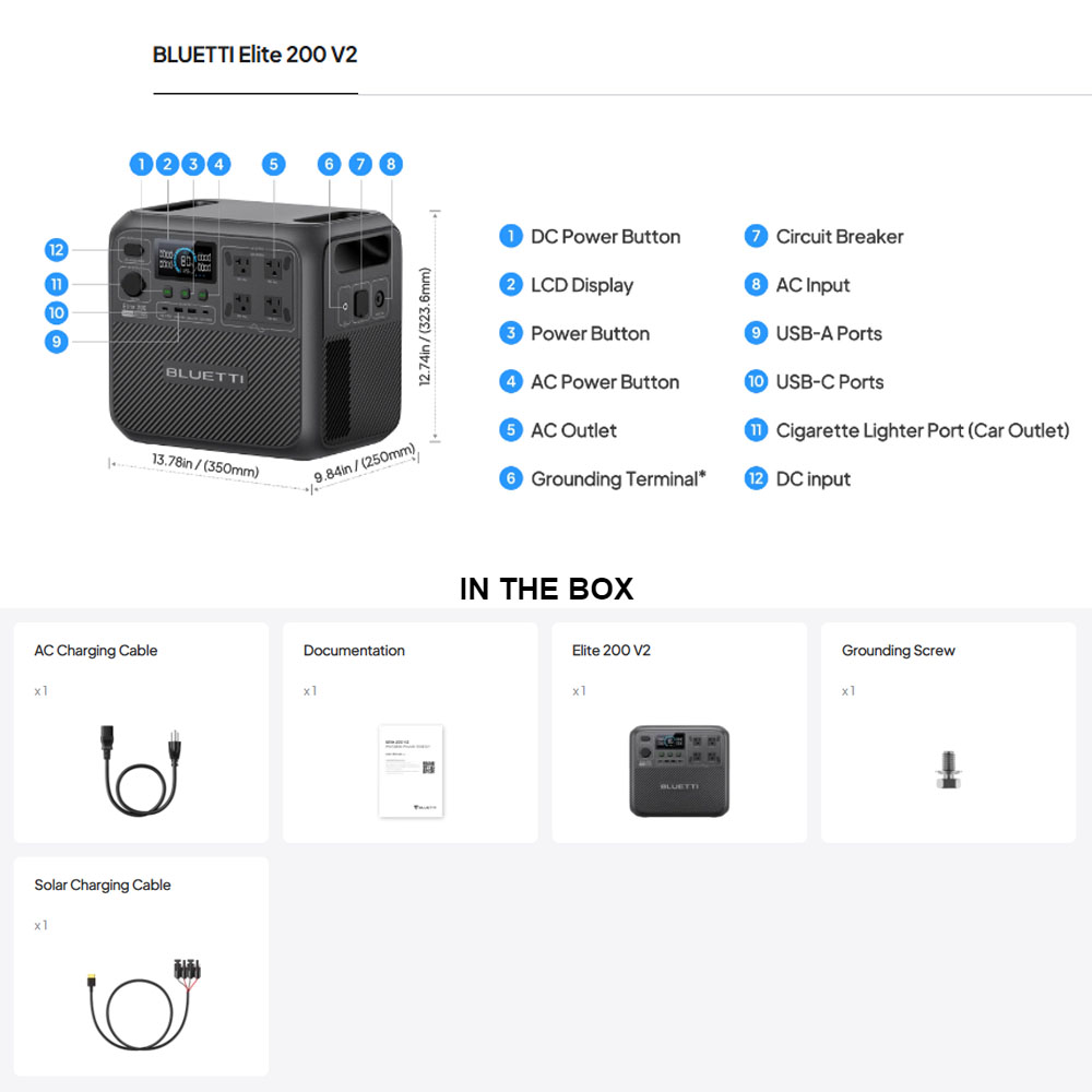 【Renew】BLUETTI Elite 200 V2 Po - Camping Cooking Equipment のレビューと価格