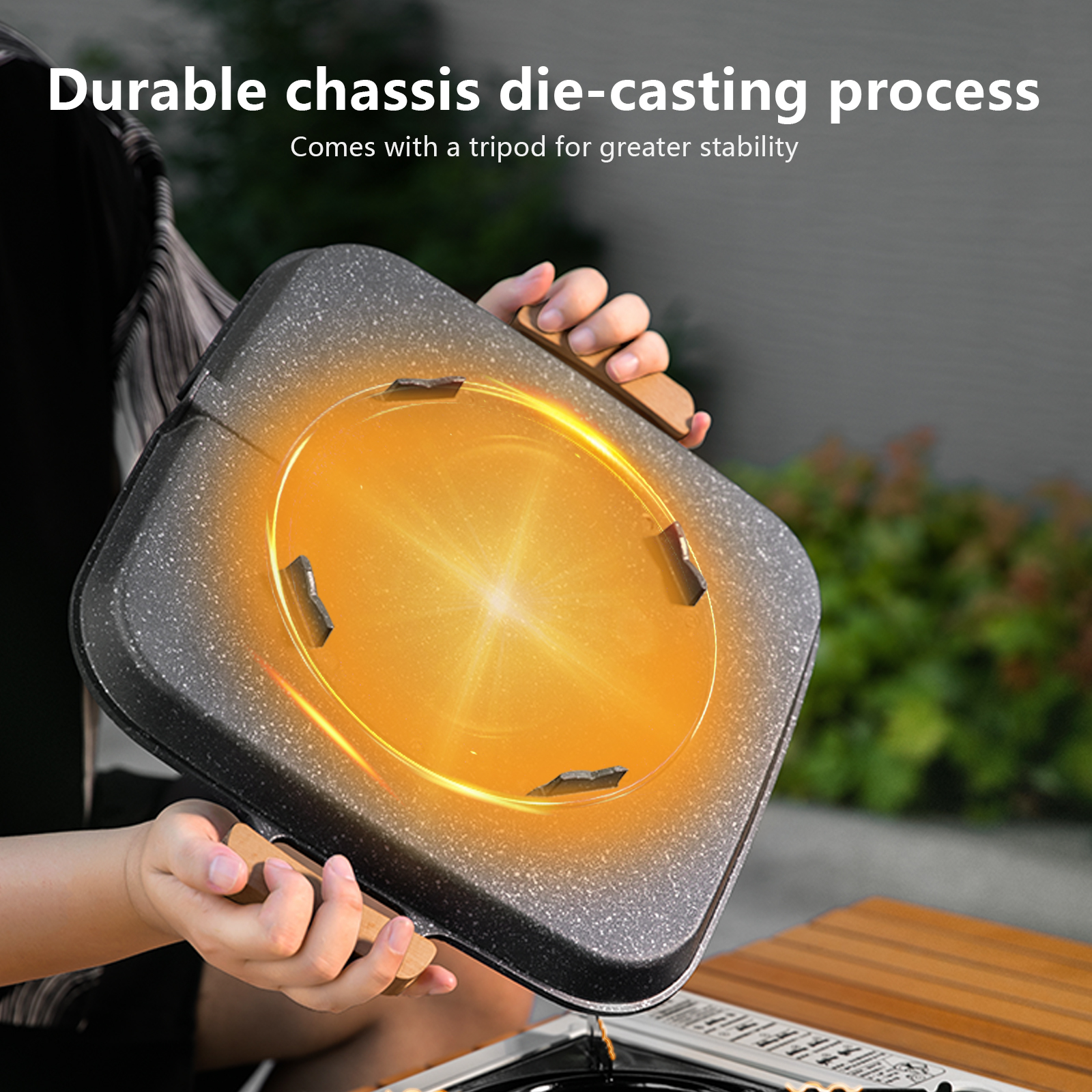 BISINNA Square BBQ Grill Pan N - Camping Cooking Equipment のレビューと価格