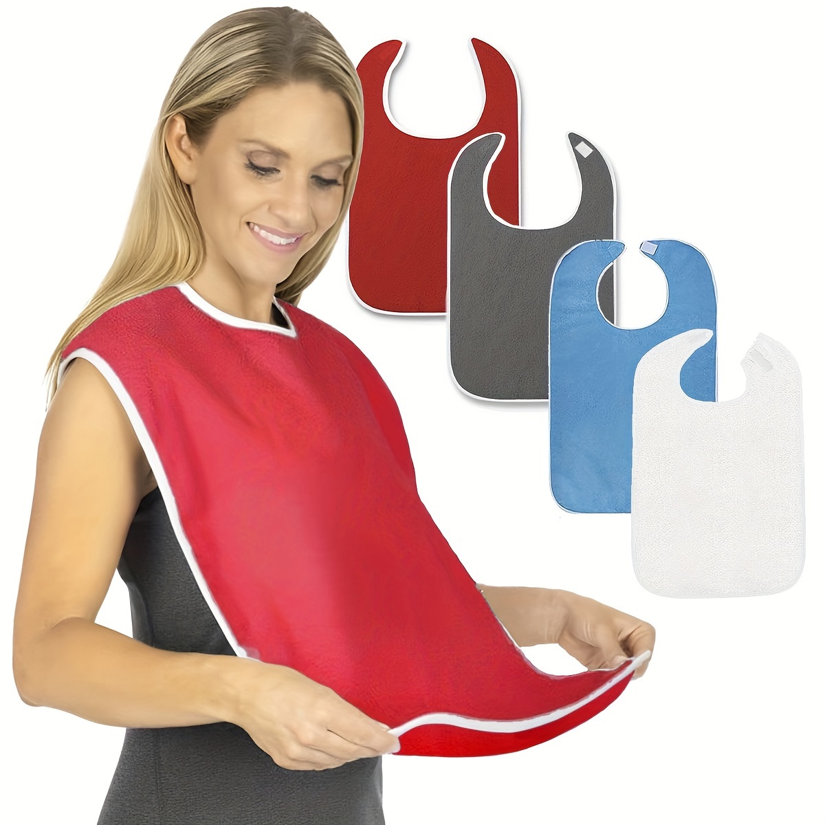 1pcs Stain Resistant Adult Bib - Camping Cooking Apron のレビューと価格