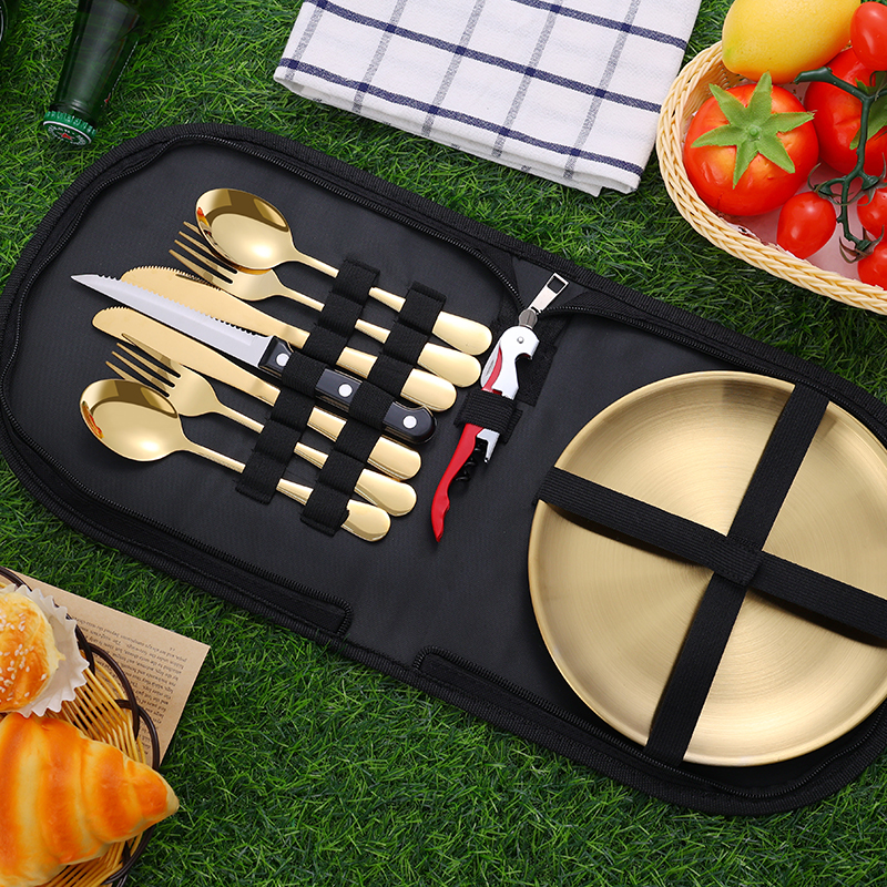 10Pcs Camping Tableware Set 30 - Camping Outdoor Cooking Table のレビューと価格