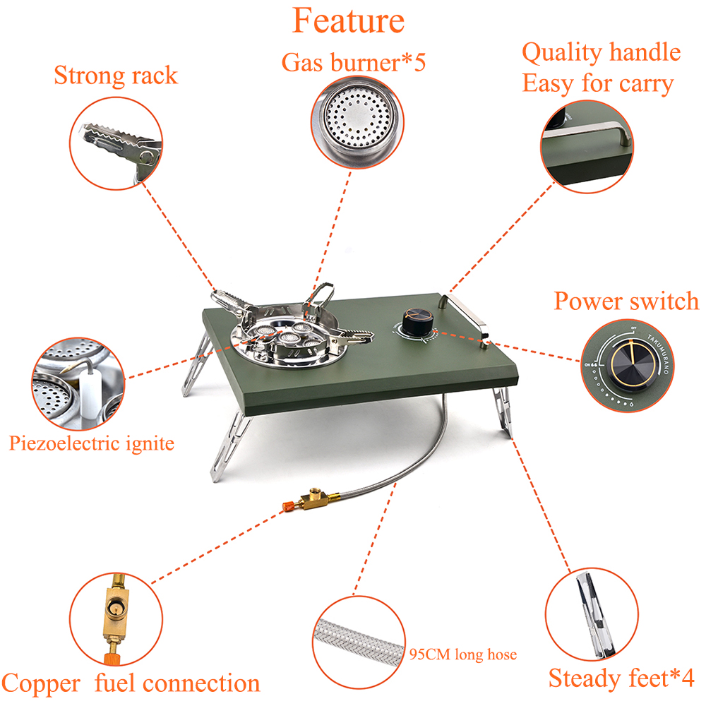 IGT Tabletop Stove 15800W Outd - Camping Cooking Equipment Gas のレビューと価格