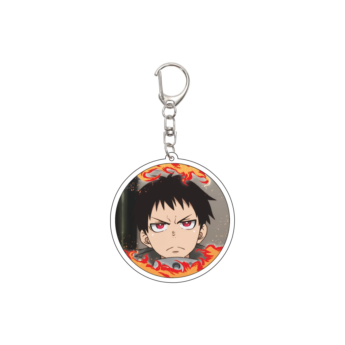 55MM Anime Fire Force Keychain - Campfire Cooking In Another World With My Absurd Skill Manga のレビューと価格