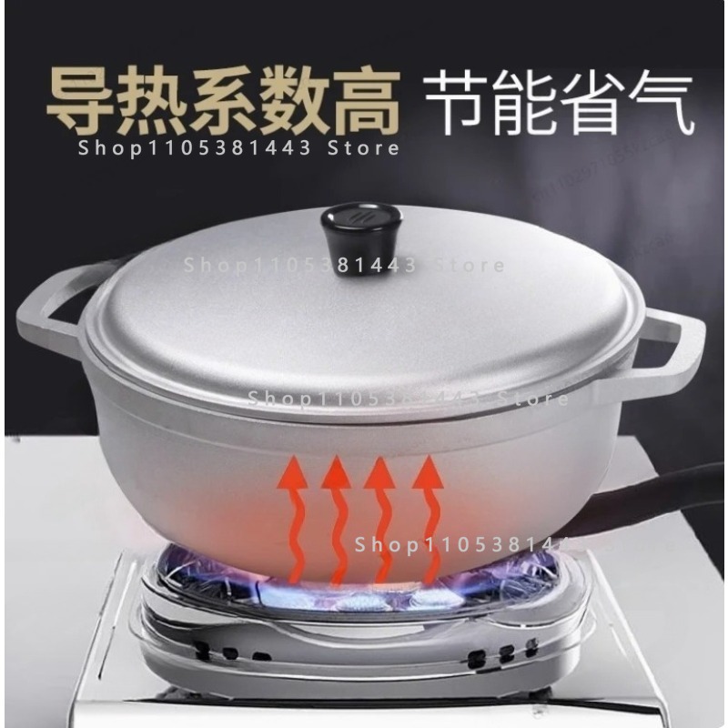 Small Aluminum Alloy Soup Pot  - Camping Cooking Without Gas のレビューと価格