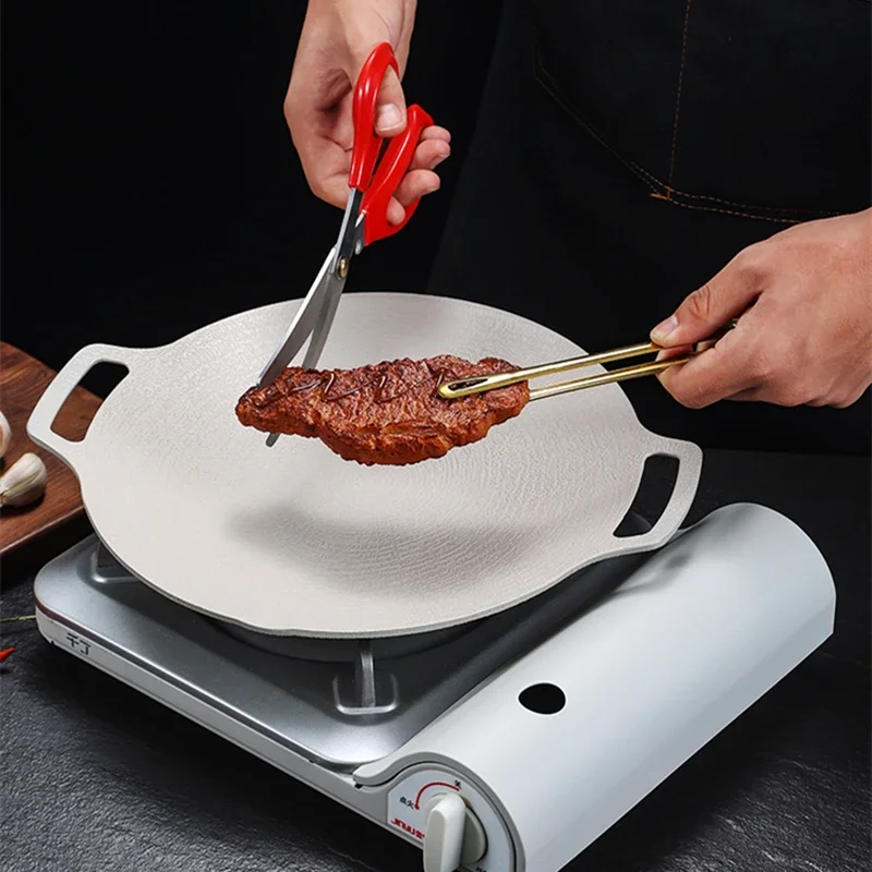 Nonstick Camping Round Frying  - Camping Cooking Without Gas のレビューと価格