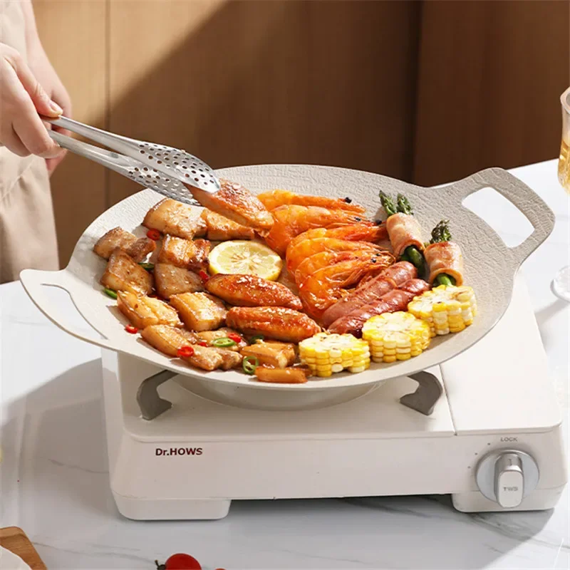 Nonstick Camping Round Frying  - Camping Cooking Without Gas のレビューと価格