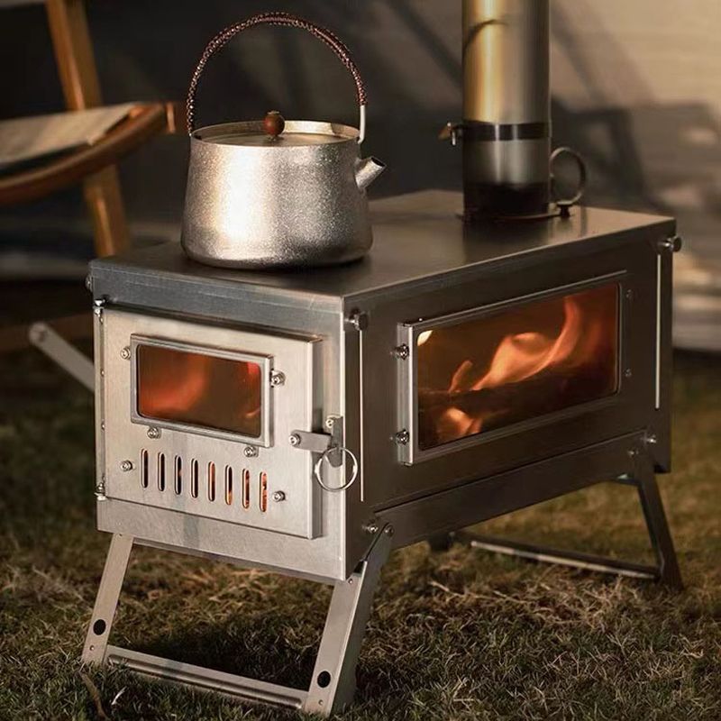 Folding Titanium Fire Wood Hea - Campfire Cooking In Another World のレビューと価格