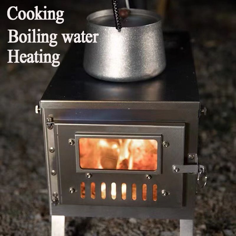 Folding Titanium Fire Wood Hea - Campfire Cooking In Another World のレビューと価格