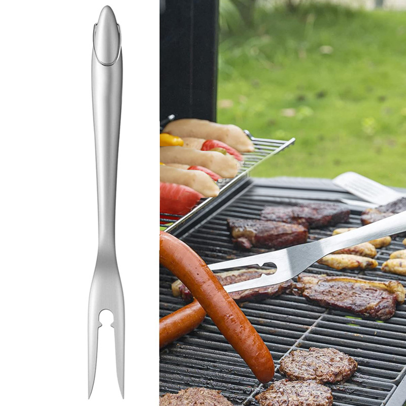 Stainless Steel Barbecue Tool  - Camping Cooking Accessories Set のレビューと価格