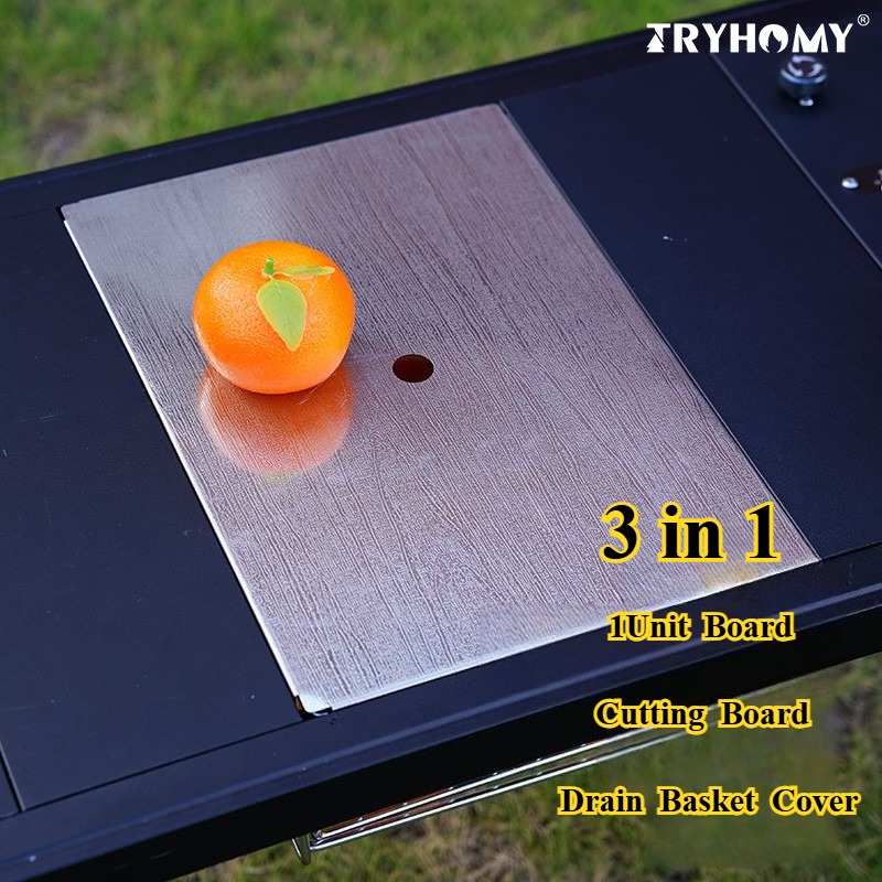 One Unit Drain Basket Cover 3  - Camping Cooking Basket のレビューと価格