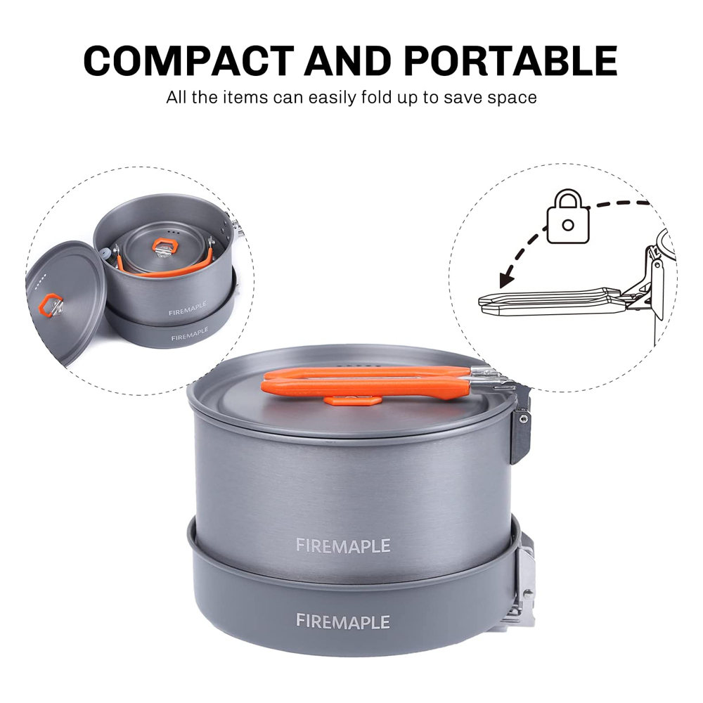 Fire Maple Camping Cookware Ut - Camping Cooking Set Jetboil のレビューと価格