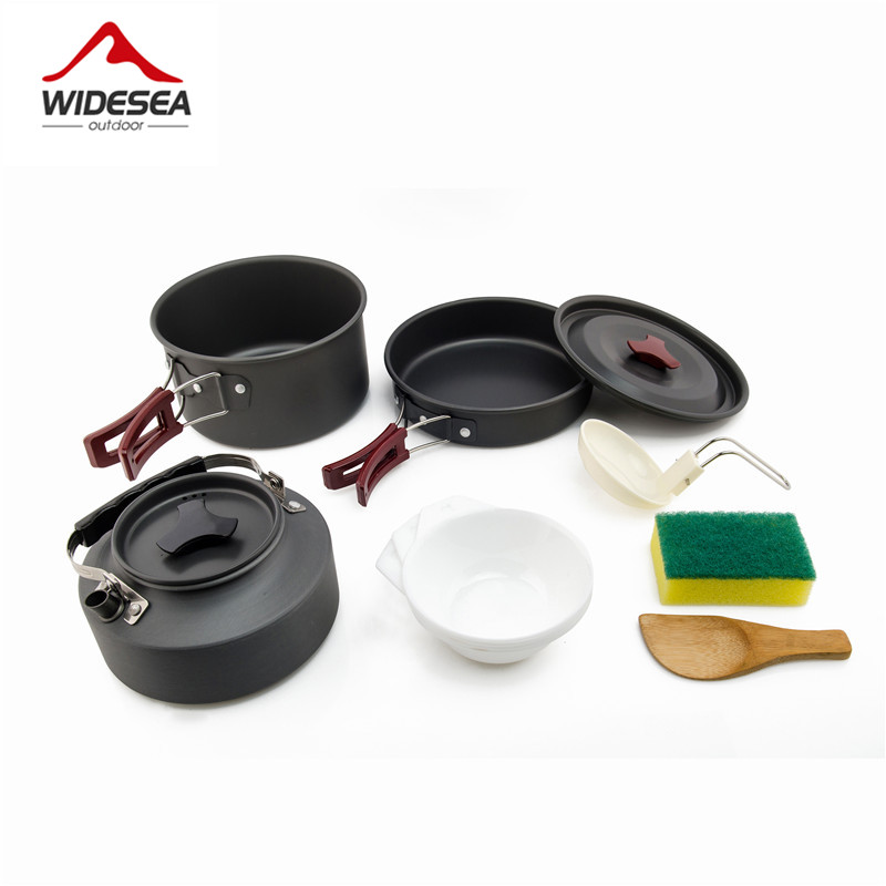 Widesea Camping Cookware Set O - Camping Cooking Set Jetboil のレビューと価格